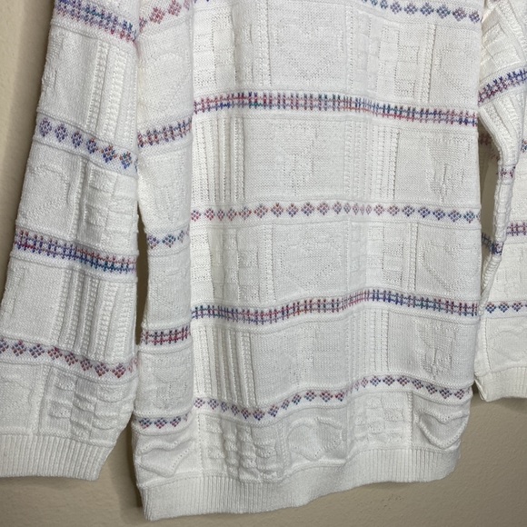 Vintage Collared Granny Sweater - Picture 2 of 4